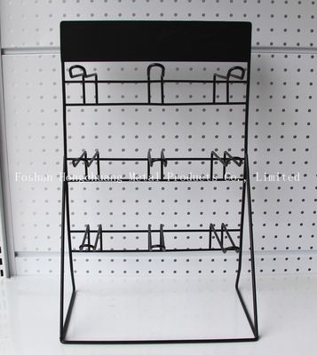 Siyah H500mm W310mm Pil Ekran Rafı, Garaj Duvarı Alet Rafı Pegboard