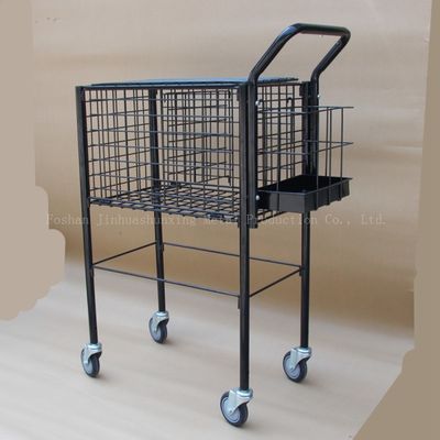uzunluk 600mm Yükseklik 800mm 4 Tekerlekli Alışveriş Arabası, Tenis Topu Arabaları TUV onayı