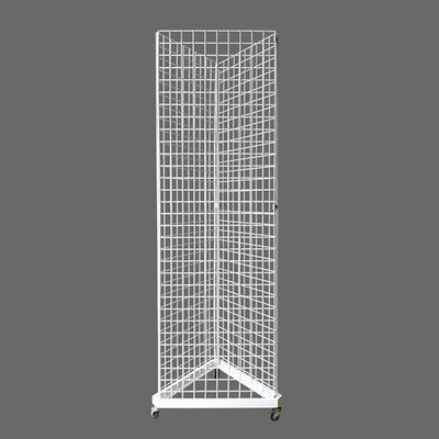 Tekerler ile Üç Taraflı L650mm H1828mm Spor Ekipmanları Depolama Rafı