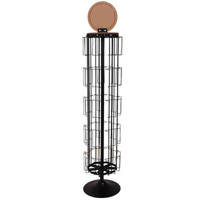L350mm H1600mm Dönen Ekran Rafı, Aynalı Döner Kart Ekran Standı