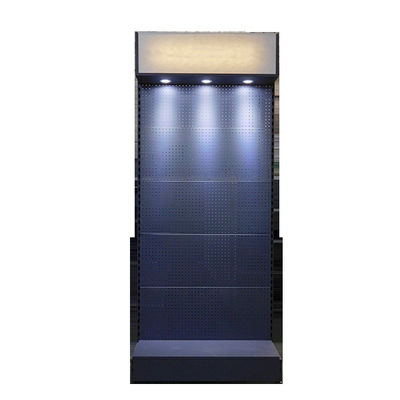 Şık 375mm Derinlik 1030mm Uzunluk Kancalı Pegboard Tel Raf