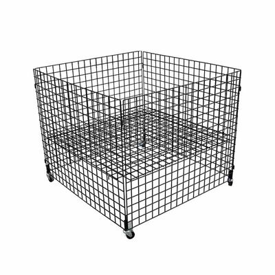 Alışveriş Depo Kafes Arabası, Ağır Hizmet Tipi Kafes Arabası 945 * 965 * 760mm