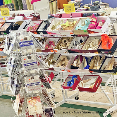 12 Raflı Çift Taraflı Merchandiser Vitrin 3 &quot;Tekerlekler