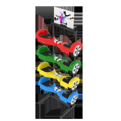 370x550x1500mm Spor Ekipmanları Depolama Rafı Bisiklet Vitrin