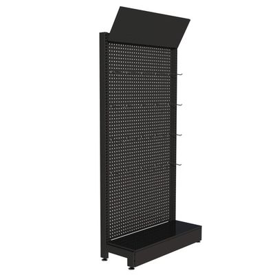 H1200mm Pegboard Vitrin