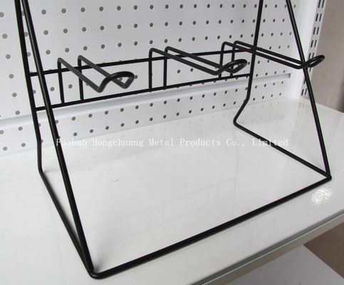 Siyah H500mm W310mm Pil Ekran Rafı, Garaj Duvarı Alet Rafı Pegboard