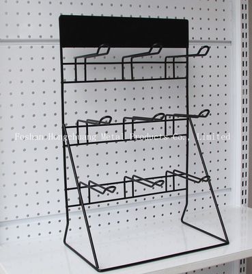 Siyah H500mm W310mm Pil Ekran Rafı, Garaj Duvarı Alet Rafı Pegboard