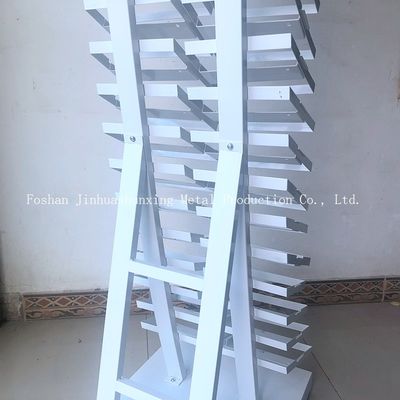 2050mm Yükseklik 320 * 480 mm Örnek Vitrin, Beyaz Camlı Vitrinler