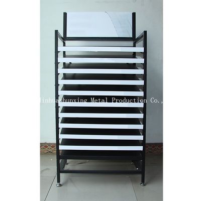 Genişlik 484mm Uzunluk 620mm Metal Dergi Vitrin, Dergi Vitrin Tek Başına Standı