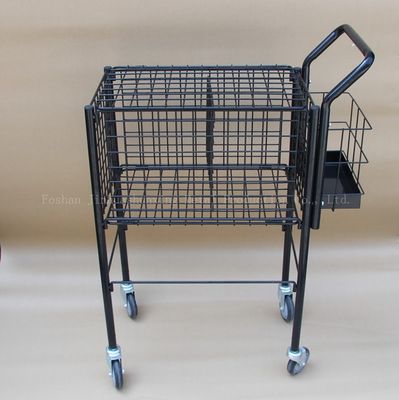 uzunluk 600mm Yükseklik 800mm 4 Tekerlekli Alışveriş Arabası, Tenis Topu Arabaları TUV onayı