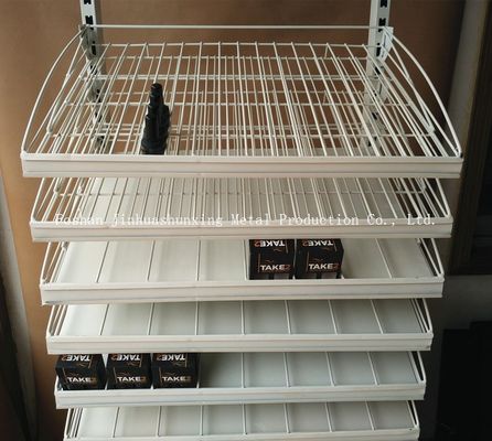 Oje için 15 Katmanlı W475mm H2035mm Kozmetik Vitrin
