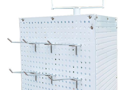 42mm Genişlik 165mm Yükseklik Takı Pegboard Ekranı
