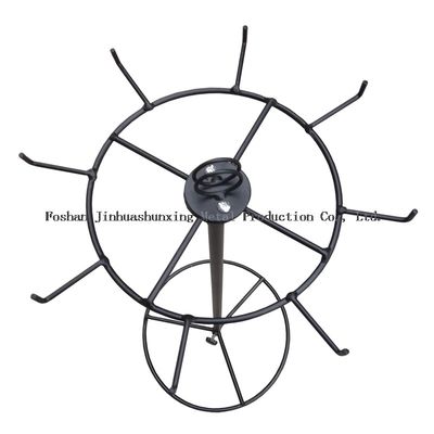 550mm Yükseklik 100mm Genişlik Dönen Kancalı Vitrin