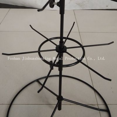 Yükseklik 460mm Uzunluk 330mm Kozmetik Vitrin, Küpeler Mücevher Rafı 2 Katman