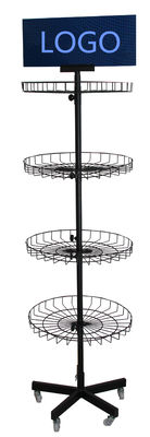 W450mm Dönen Vitrin