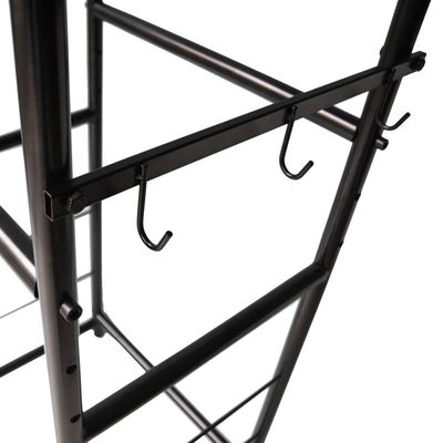 Araç Tamir Atölyesi için 460mm Derinlik 600mm Genişlik Araba Lastiği Depolama Rafı