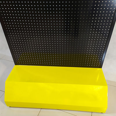 Cep Telefonu Aksesuarları için Derinlik 400mm Yükseklik 2200mm Pegboard Ekran Rafı