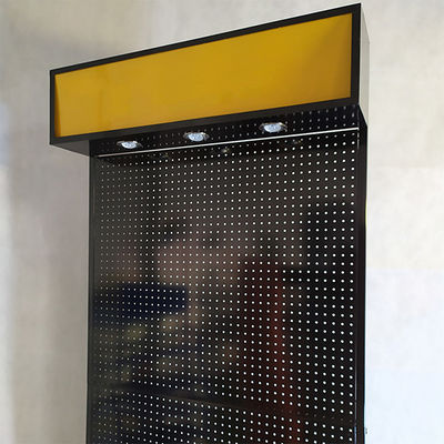Cep Telefonu Aksesuarları için Derinlik 400mm Yükseklik 2200mm Pegboard Ekran Rafı