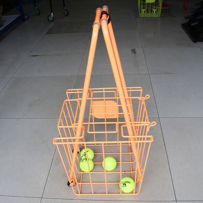 Spor Ekipmanları Depolama Rafı Katlanır 300mm Genişlik 350mm Uzunluk Tenis Eğitim Arabaları, Büyük Top Kapasitesi