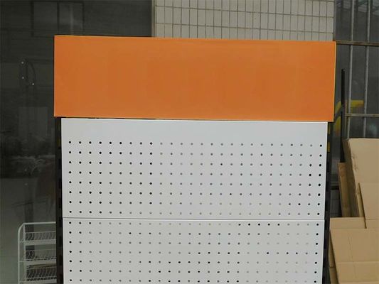TUV Sertifikası 650mm Genişlik Araç Aküsü Ekran Rafı Pegboard