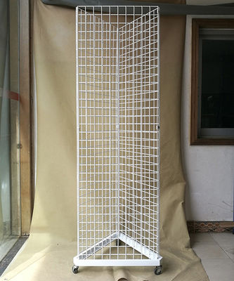 Tekerler ile Üç Taraflı L650mm H1828mm Spor Ekipmanları Depolama Rafı