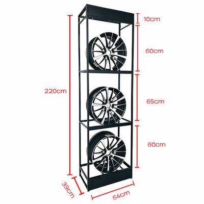 2170mm Yükseklik Araba Aksesuarları Vitrin