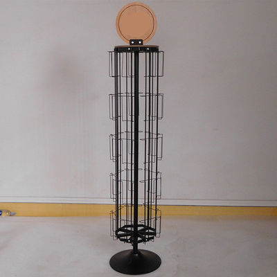 L350mm H1600mm Dönen Ekran Rafı, Aynalı Döner Kart Ekran Standı