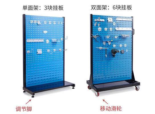 Mavi Çelik Asma Pegboard Vitrin, Alet Vitrinleri, çelik raf fiyatı