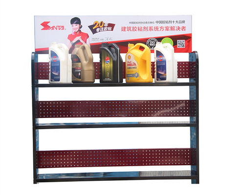 5 Katmanlı ODM Hizmeti Metal Depolama Standı, Motor Yağı İçin Bağlantısız Metal Raflar