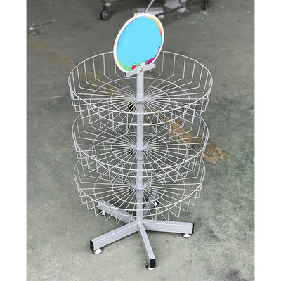 650mm Yüksek Dönen Perakende Ekran