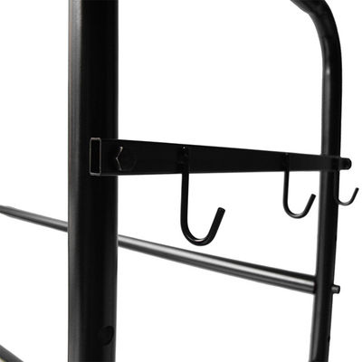 Yükseklik 1250mm Uzunluk 1180mm Kancalı Lastik Depo Rafı