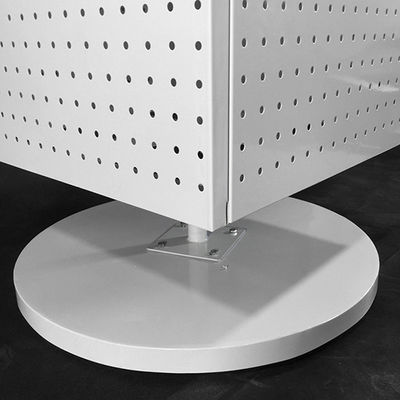 H1440mm W540mm Pegboard Vitrin, Tezgah Üstü Pegboard Spinner Rafı Dört Taraflı