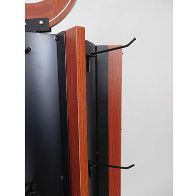W350mm L350mm Dönen Vitrin, Çizgi Roman Kartı İçin Dönen Perakende Ekran