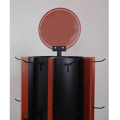 W350mm L350mm Dönen Vitrin, Çizgi Roman Kartı İçin Dönen Perakende Ekran