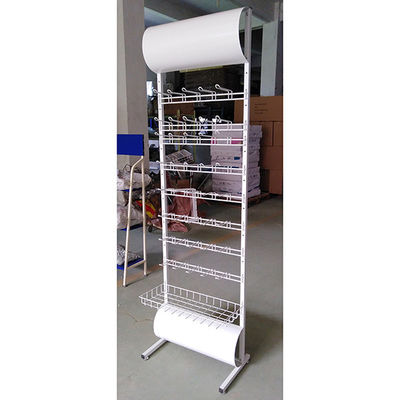 Modern Stil Özel Beyaz Renkli Pil Ekran Rafı 600 * 355 * 2030mm