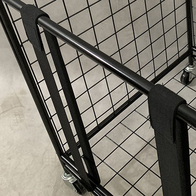 Basketbol için 500 * 480 * 540mm Net Çerçeve Soğuk Haddelenmiş Süpermarket Teşhir Rafları