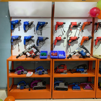 Elektronik için 2000mm Yükseklik 930mm Genişlik Pegboard Ekran Rafı