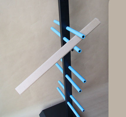 H1800mm L450mm Spor Ekipmanları Depolama Rafı, Kaykay Depolama Rafı Logo Baskılı