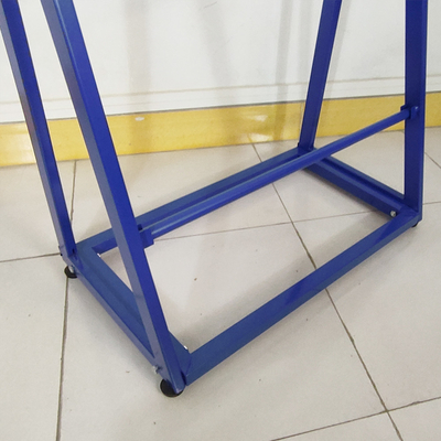 50kg / Katmanlı Perakende Teşhir Rafları Çelik 4 Katlı Kablo Bobini Vitrin